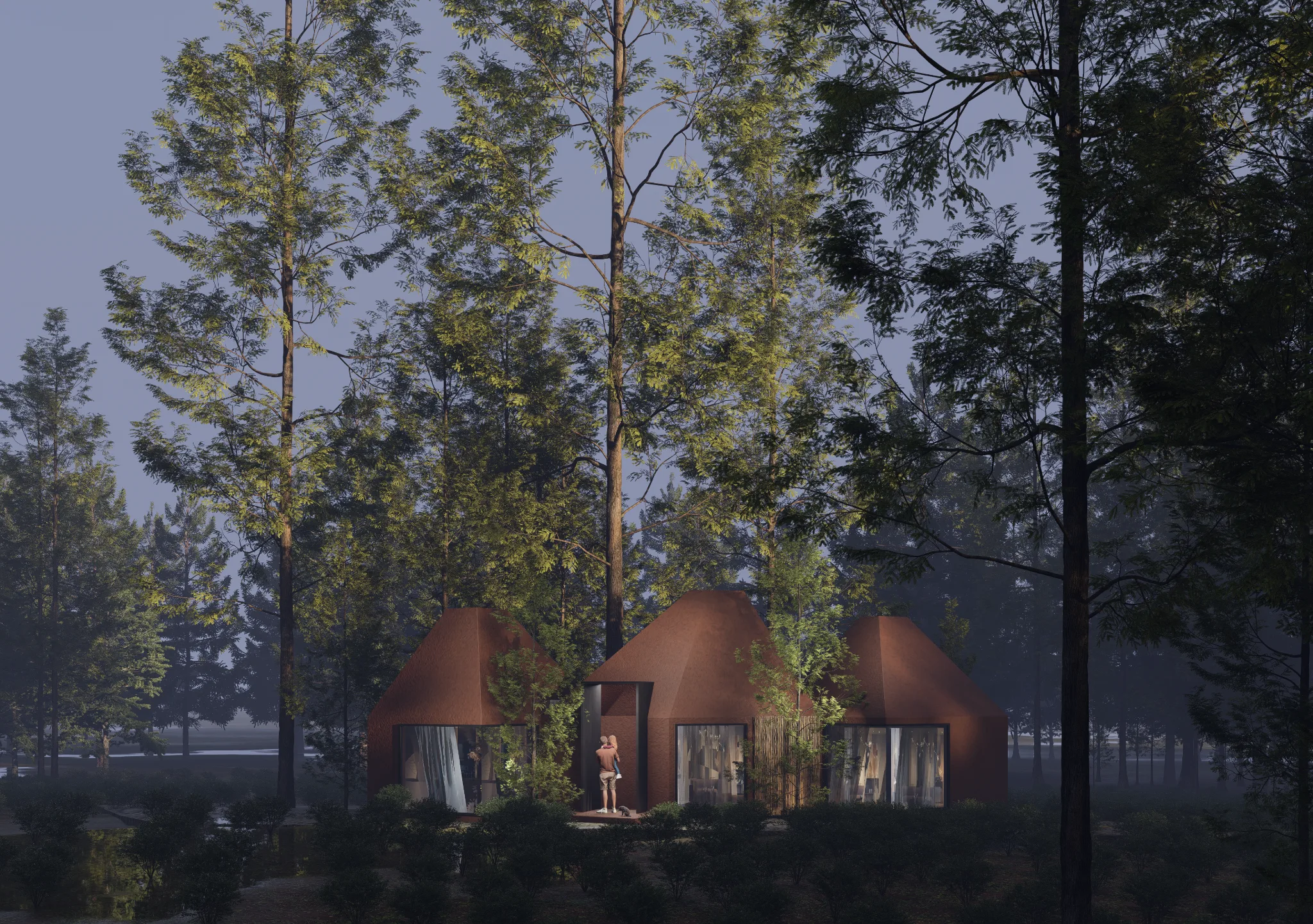 Fire Fly — resort stay project in Sakaleshpura, Karnataka by ĒTHOS HABITATS